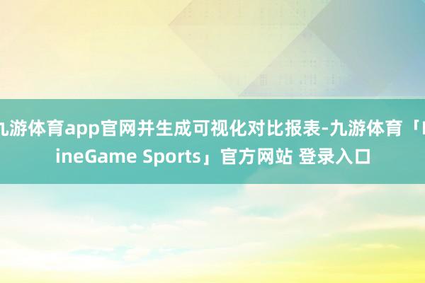 九游体育app官网并生成可视化对比报表-九游体育「NineGame Sports」官方网站 登录入口