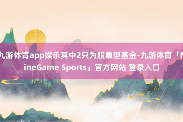 九游体育app娱乐其中2只为股票型基金-九游体育「NineGame Sports」官方网站 登录入口